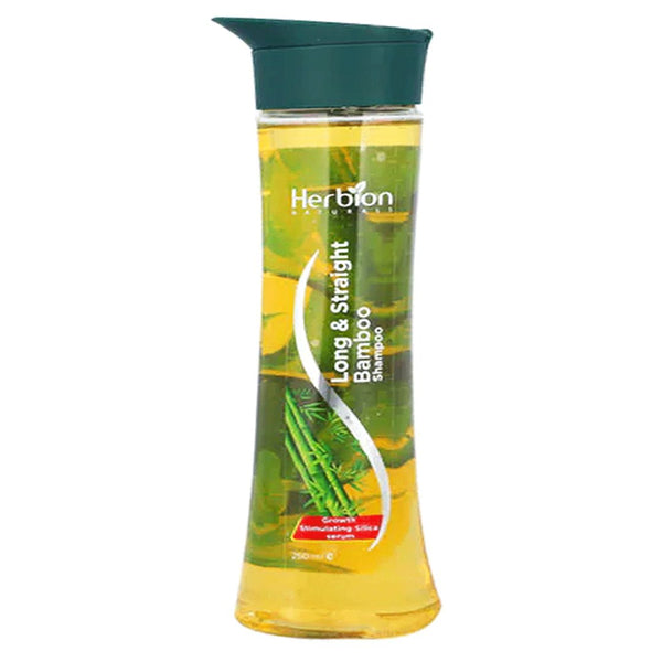 Herbion Long & Straight Bamboo Shampoo, 250ml - My Vitamin Store