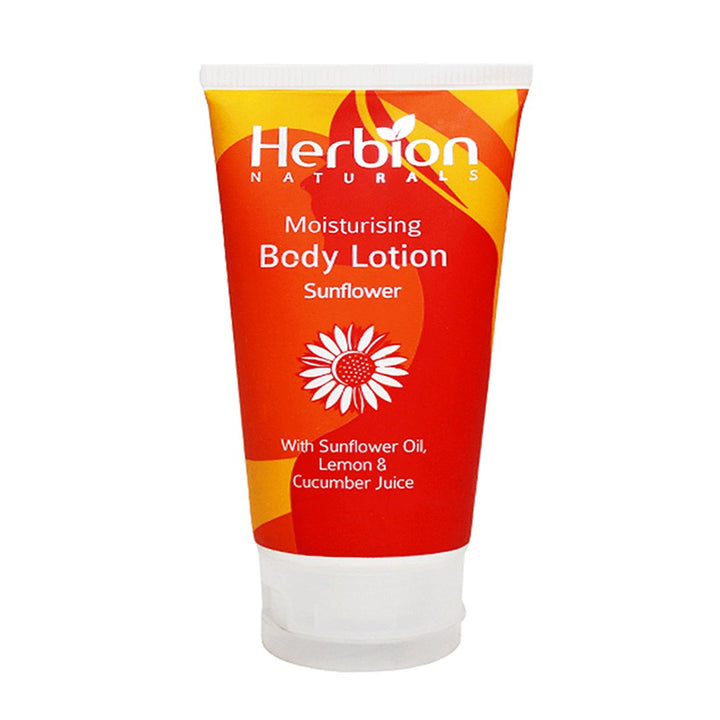 Herbion Moisturising Sunflower Body Lotion, 100ml - My Vitamin Store