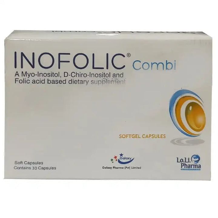 Inofolic Combi Capsules, 30 Ct - Nutrilinea - My Vitamin Store