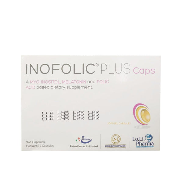 Inofolic Plus Capsules, 30 Ct - Nutrilinea - My Vitamin Store