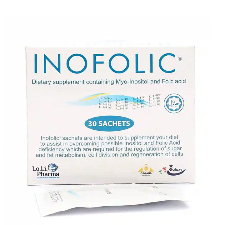 Inofolic Sachet (Myo-Inositol), 30 Ct - Nutrilinea - My Vitamin Store