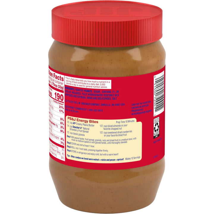 Jif Creamy Peanut Butter, 454g - My Vitamin Store