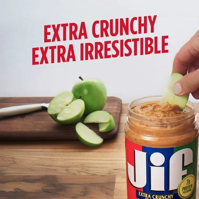 Jif Extra Crunchy Peanut Butter, 454g - My Vitamin Store