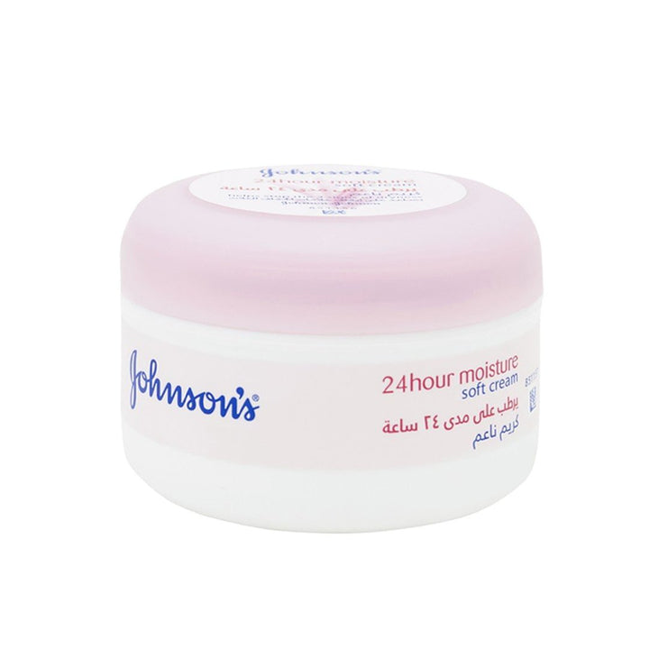 Johnson's 24H Moisture Soft Cream, 200ml - My Vitamin Store