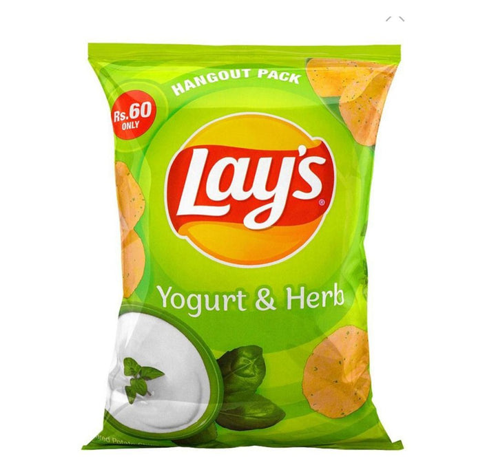 Lay's Yogurt & Herb Potato Chips, 42g - My Vitamin Store