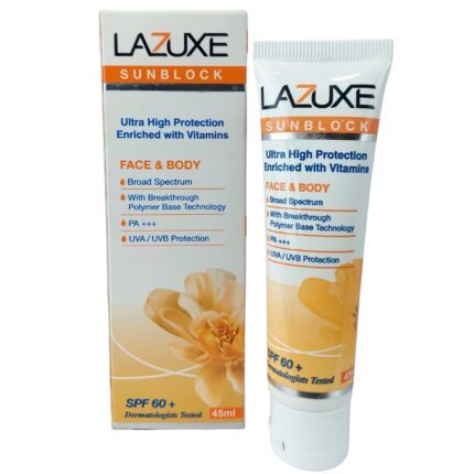 Lazuxe Sun Block SPF 60+, 30ml - Safrin - My Vitamin Store