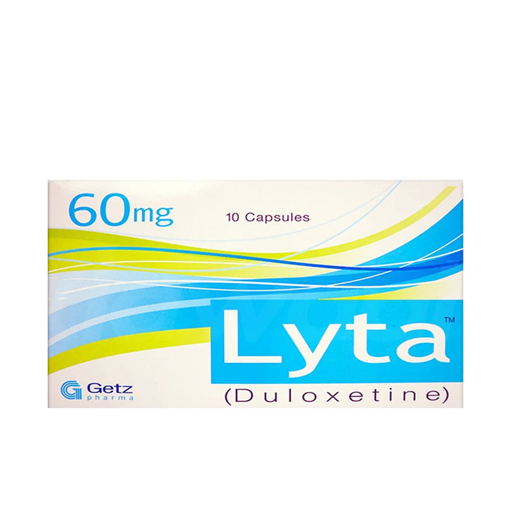 Lyta (Duloxetine) 60mg, 10 Ct - Getz Pharma - My Vitamin Store