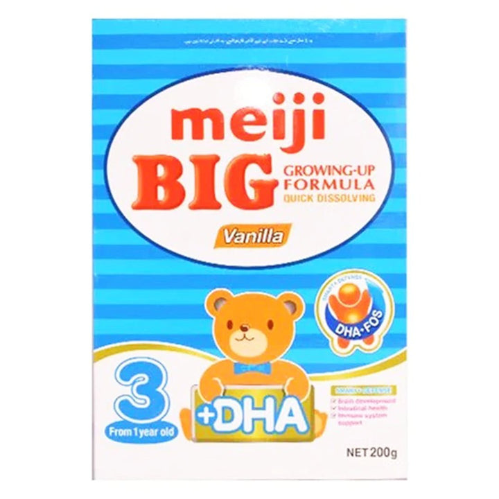 Meiji Big Growing Up Formula Stage 3 Vanilla, 200g - My Vitamin Store