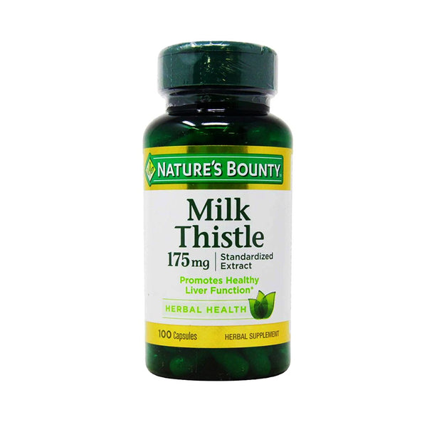 Nature's Bounty Milk Thistle 175mg, 100 Ct - My Vitamin Store