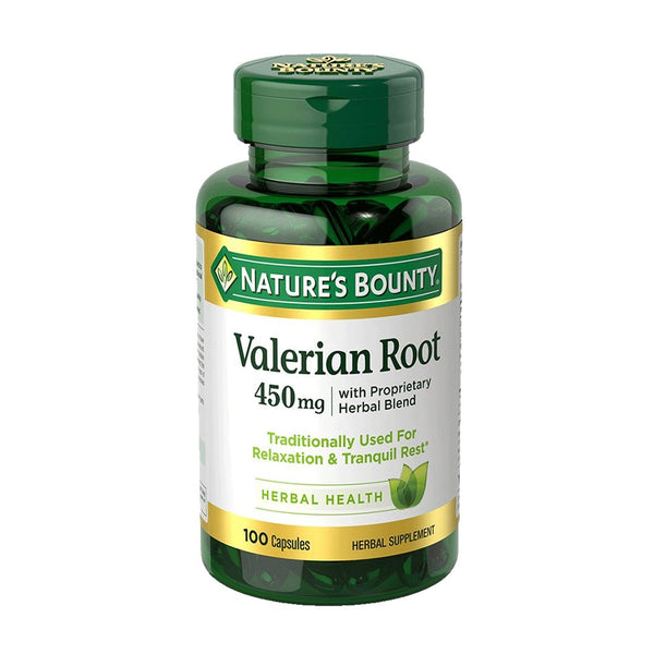 Nature's Bounty Valerian Root 450mg, 100 Ct - My Vitamin Store