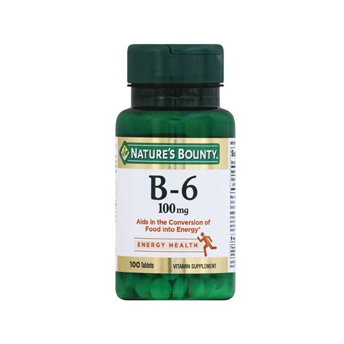 Nature's Bounty Vitamin B-6 100mg, 100 Ct - My Vitamin Store