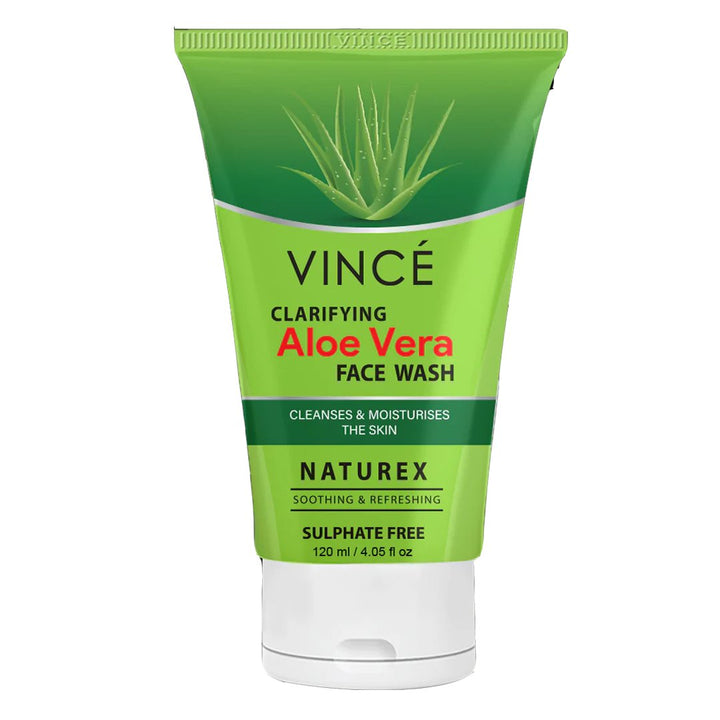 Naturex Clarifying Aloe Vera Face Wash - Vince - My Vitamin Store