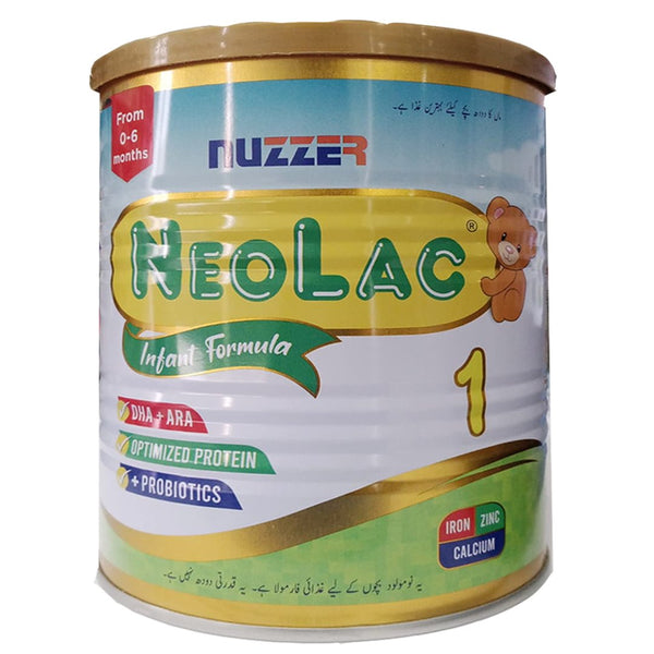 Neolac 1 Infant Formula, 400g - Nuzzer - My Vitamin Store