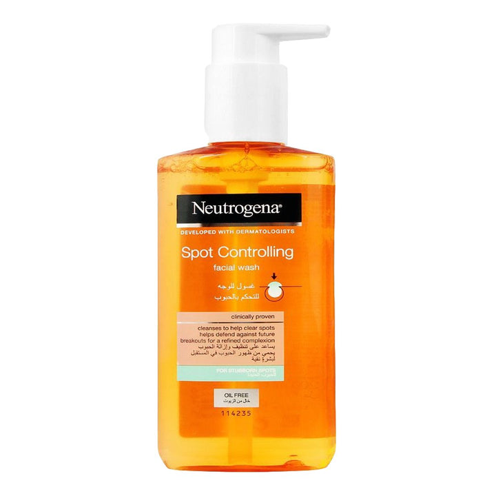 Neutrogena Spot Controlling Facial Wash, 200ml - My Vitamin Store