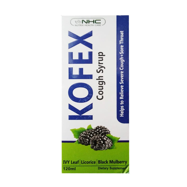 NHC Kofex Cough Syrup, 120ml - My Vitamin Store