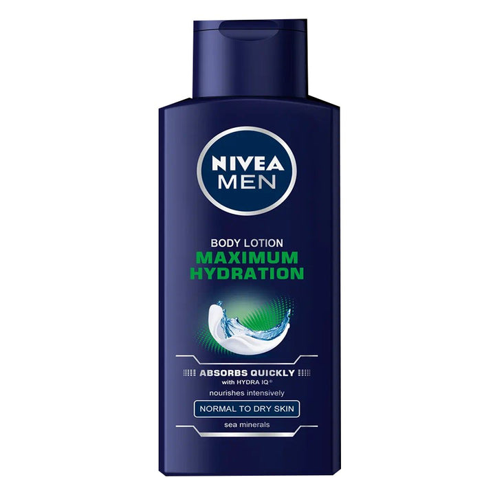 Nivea Men Maximum Hydration Body Lotion, 400ml - My Vitamin Store