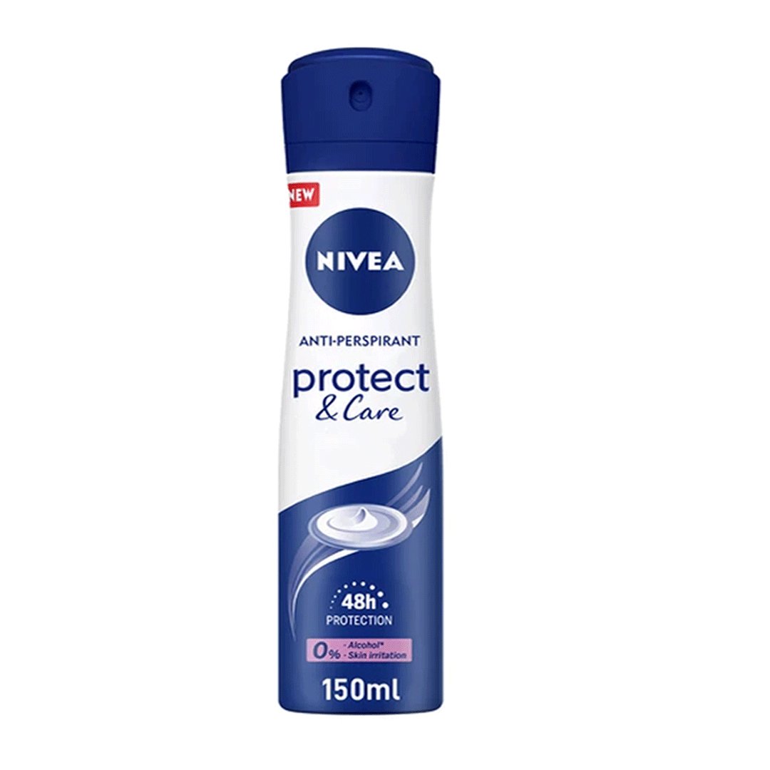 Buy Nivea Protect & Care Quick Dry Women Body Spray, 150ml online in ...