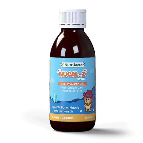 Nutrifactor Nucal Z Syrup, 120ml - My Vitamin Store