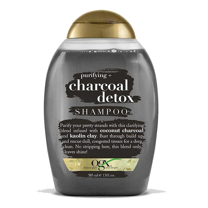 Ogx Purifying + Charcoal Detox Shampoo, 385ml - My Vitamin Store