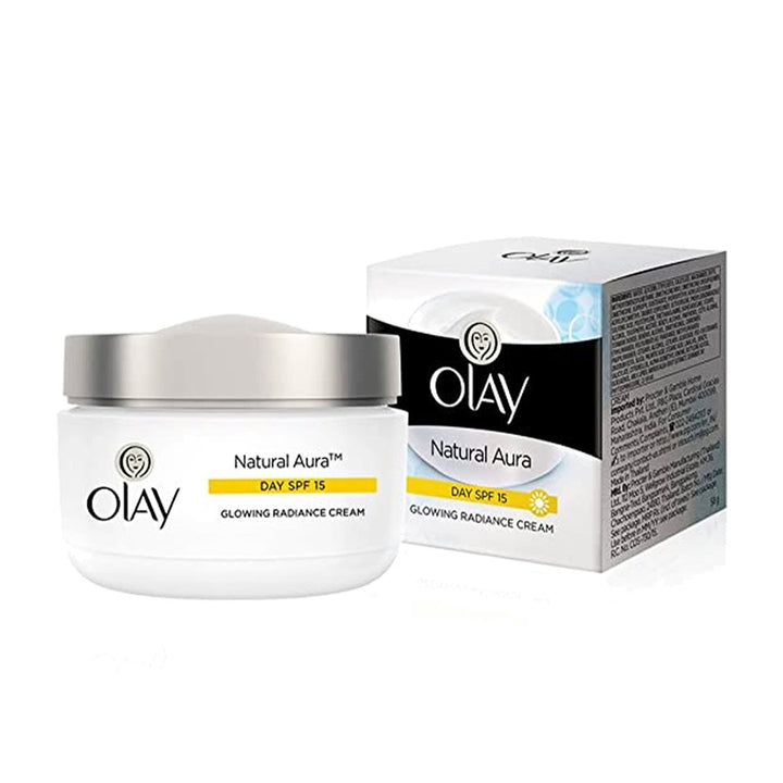 Olay Natural Aura SPF 15 Glowing Fairness Cream - My Vitamin Store