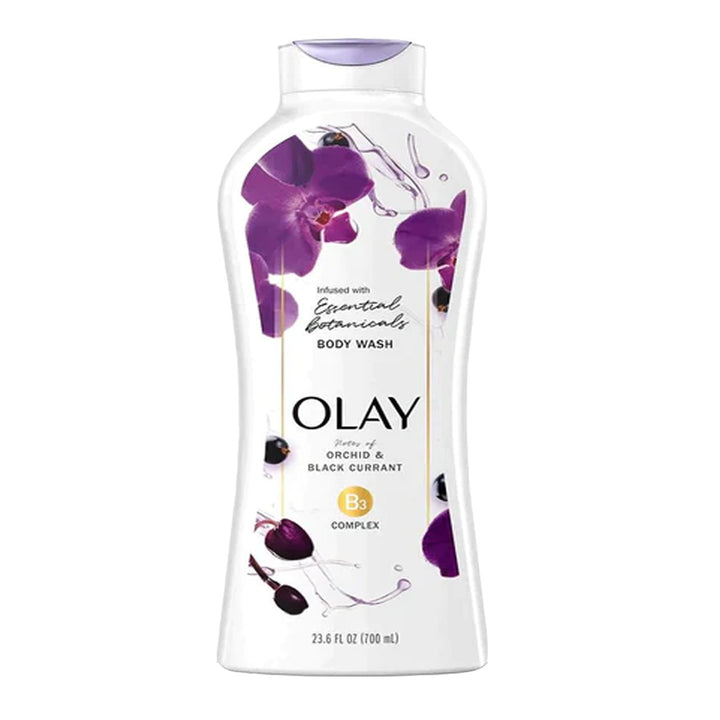 Olay Orchid & Black Currant Body Wash, 700ml - My Vitamin Store