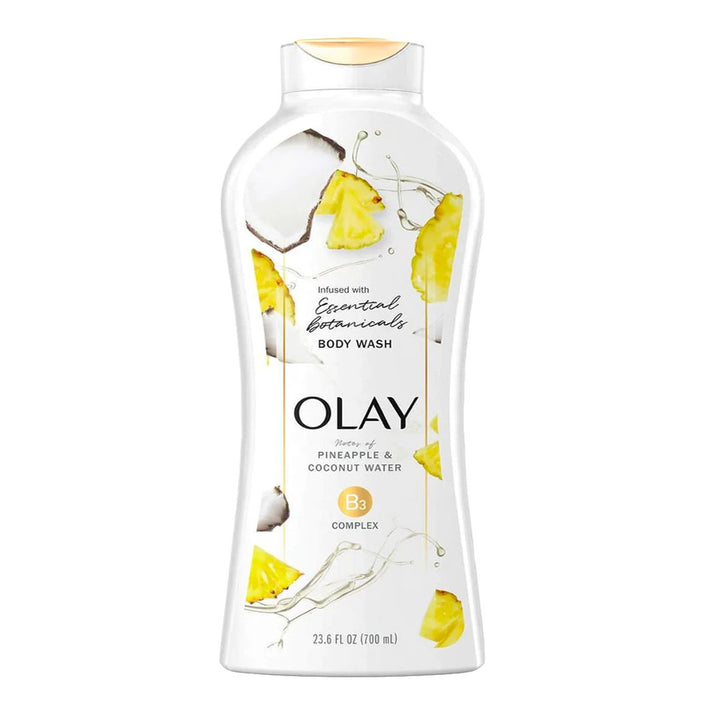 Olay Pineapple & Coconut Water Body Wash, 700ml - My Vitamin Store