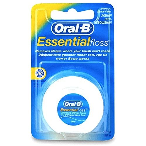 Oral-B Essential Dental Floss Unwaxed, 50m - My Vitamin Store