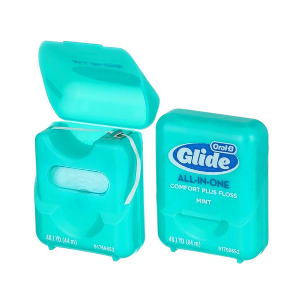 Oral-B Glide All in One Brilliance Blast Mint Floss 44m, 1 Ct - My Vitamin Store