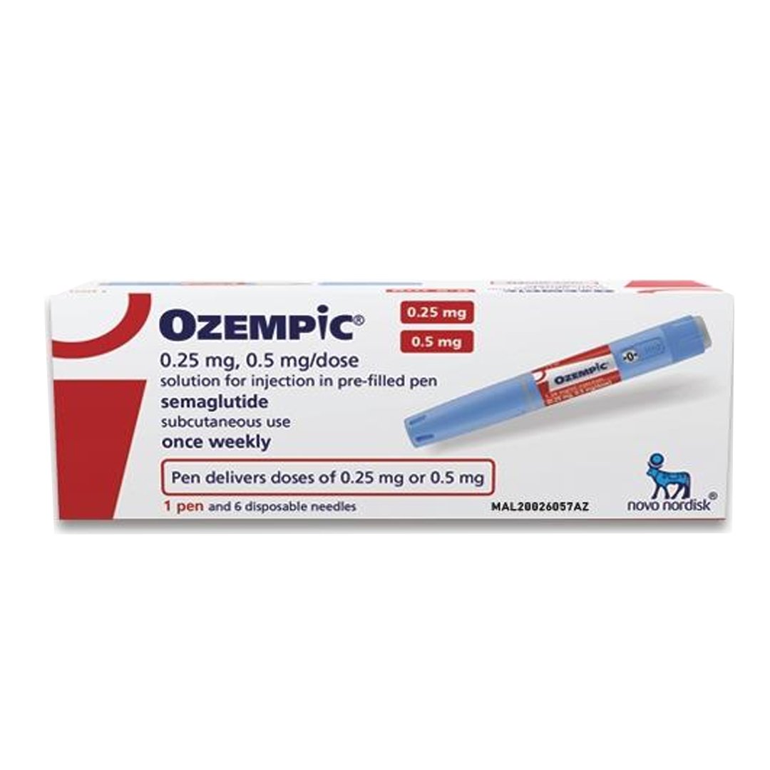 Buy Ozempic (Semaglutide) Injection Pen, 0.25 / 0.5 mg for Type 2 ...