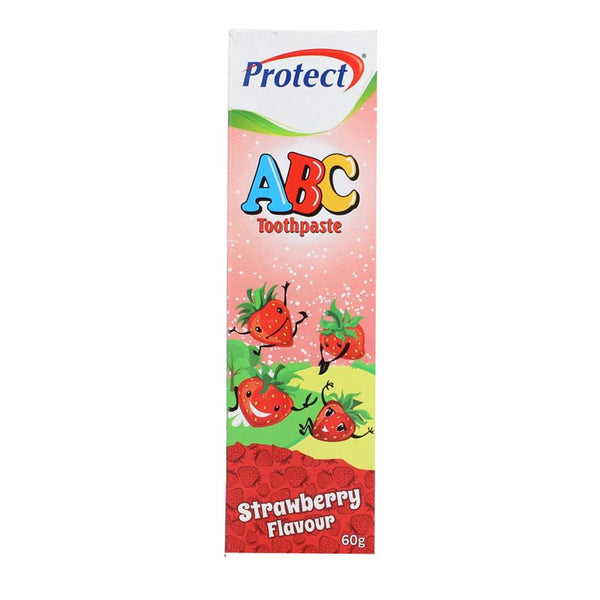 Protect ABC Strawberry Flavour Toothpaste, 60g - My Vitamin Store