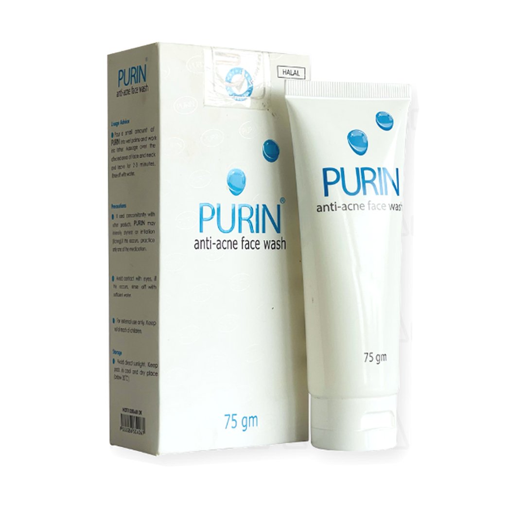 Buy Purin Anti-acne Face Wash, 75g Online in Pakistan | My Vitamin ...