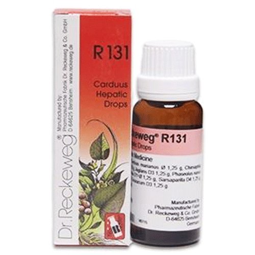 R131 Drops for Carduus Hepatic (Hepatitis) - Dr. Reckeweg - My Vitamin Store