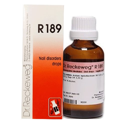 R189 Drops for Nail Disorders - Dr. Reckeweg - My Vitamin Store