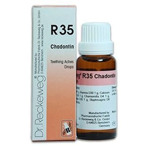 R35 Chadontin Drops for Teething Aches - Dr. Reckeweg - My Vitamin Store