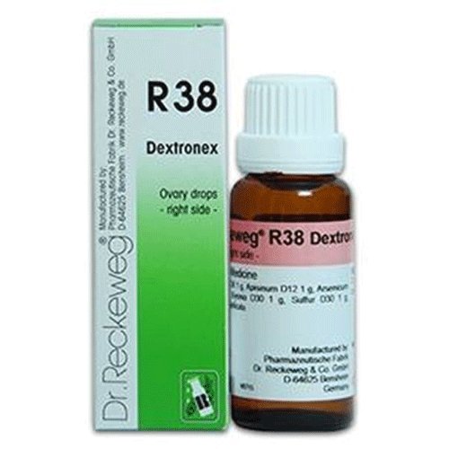 R38 Dextronex Drops for Ovaries (right side) - Dr. Reckeweg - My Vitamin Store