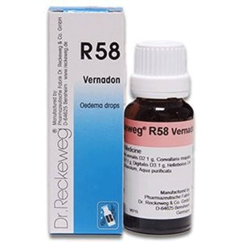 R58 Vernadon Drops For Oedema - Dr. Reckeweg - My Vitamin Store