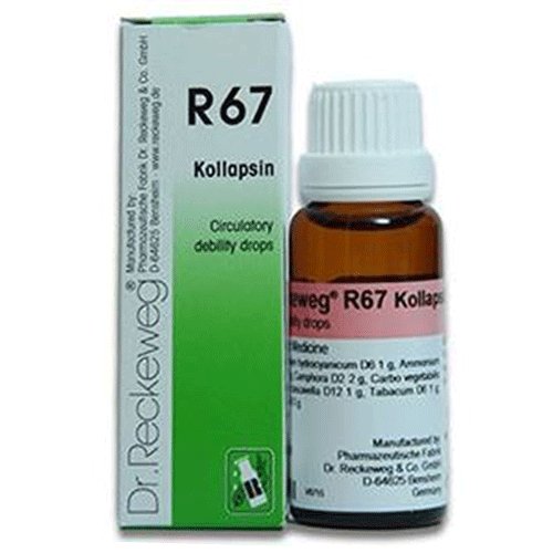 R67 Kollapsin Drops For Circulatory Debility - Dr. Reckeweg - My Vitamin Store