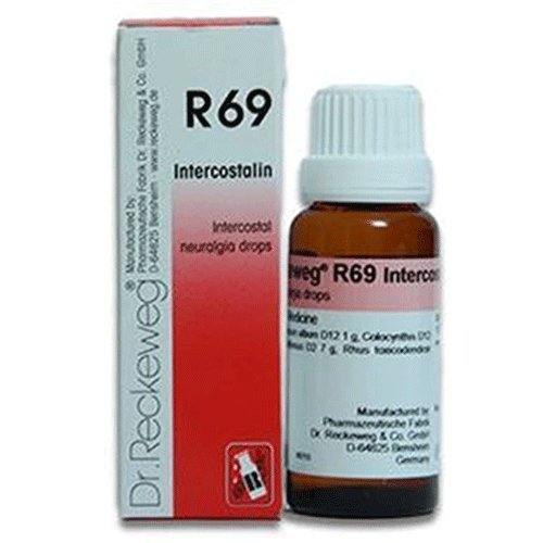 R69 Intercostalin Drops For Pains Between Ribs - Dr. Reckeweg - My Vitamin Store