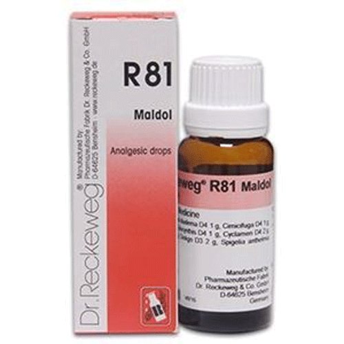 R81 Maldol Drops for Analgesic - Dr. Reckeweg - My Vitamin Store