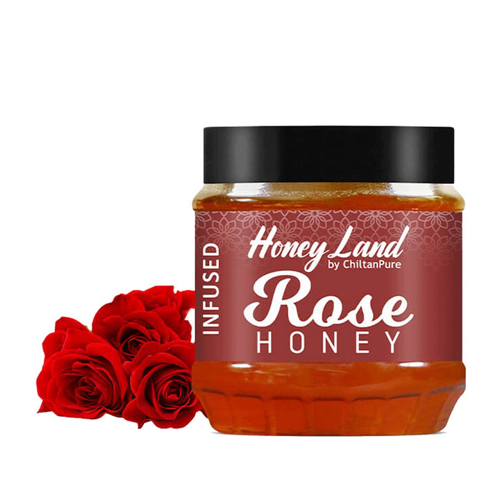 Rose Infused Honey, 450g - Chiltan Pure - My Vitamin Store