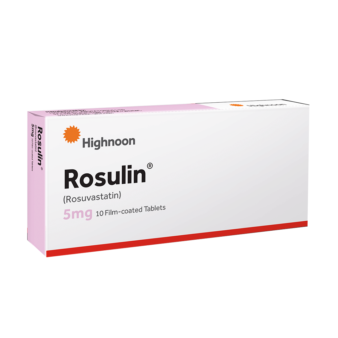 Buy Highnoon Rosulin (Rosuvastatin) Tablets 5mg, 10 Ct - Online in ...