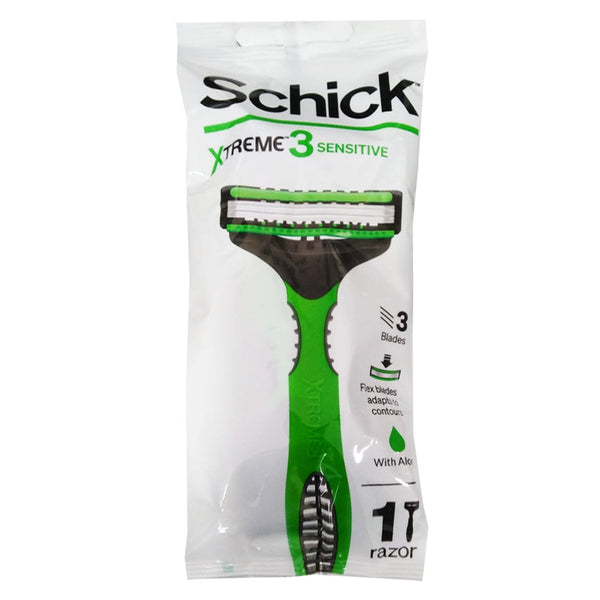 Schick Xtreme 3 Sensitive Disposable Razor, 1 Ct - My Vitamin Store