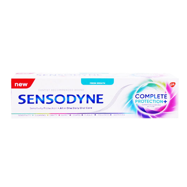 Sensodyne Complete Protection+ Superior Cleaning Action Toothpaste, 100g - My Vitamin Store