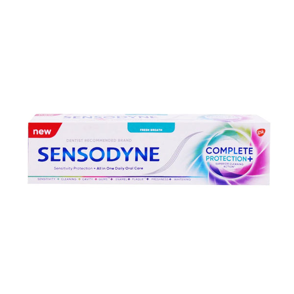 Sensodyne Complete Protection + Superior Cleaning Action Toothpaste, 70g - My Vitamin Store