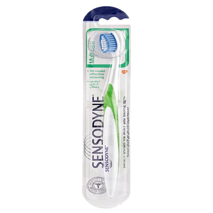 Sensodyne Multicare Medium Toothbrush (Green), 1 Ct - My Vitamin Store