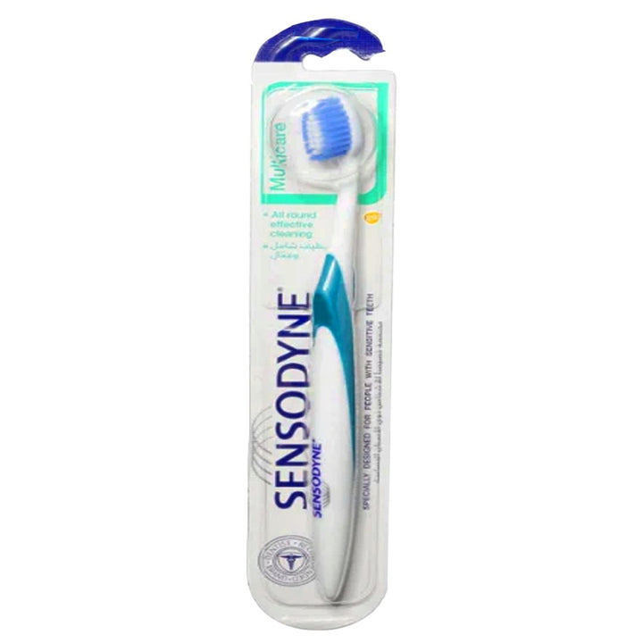 Sensodyne Multicare Medium Toothbrush (Sky Blue), 1 Ct - My Vitamin Store