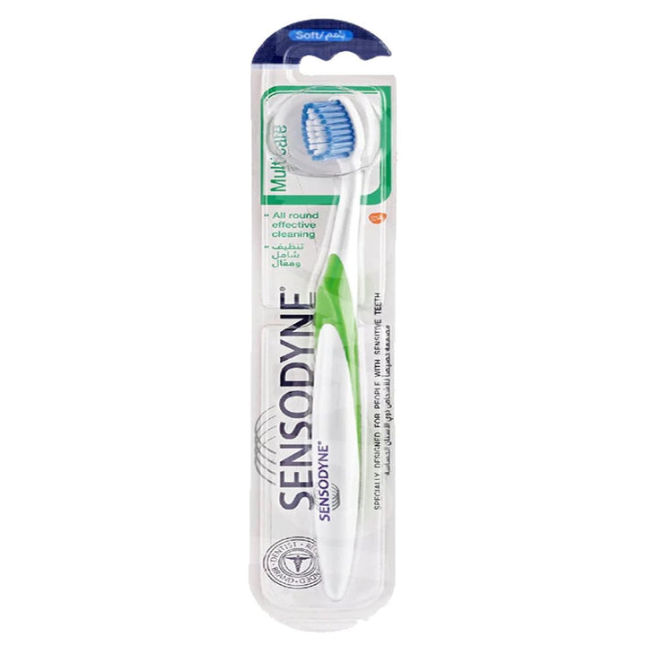 Sensodyne Multicare Soft Toothbrush (Green), 1 Ct - My Vitamin Store