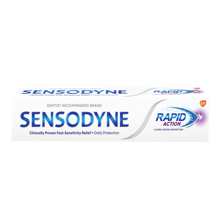 Sensodyne Rapid Action & Long Lasting Protection Toothpaste, 100g - My Vitamin Store