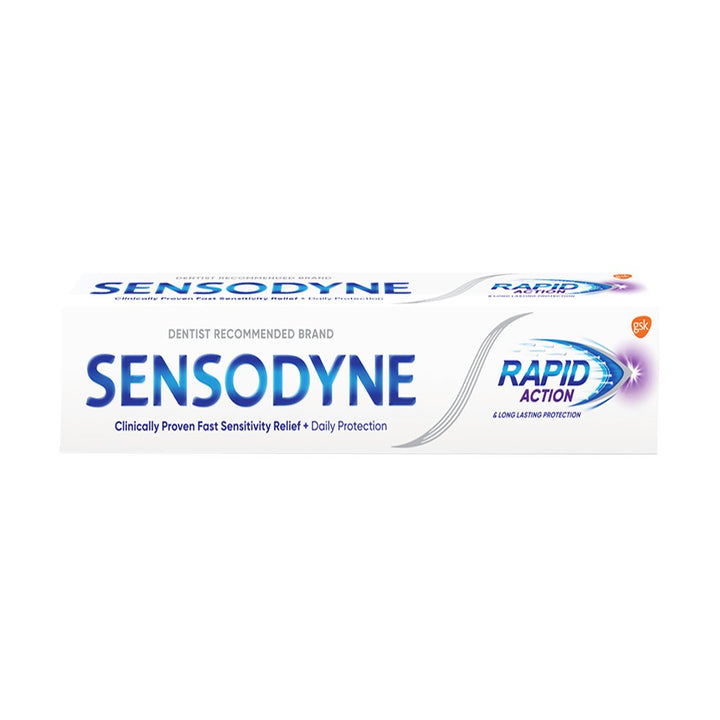 Sensodyne Rapid Action & Long Lasting Protection Toothpaste, 70g - My Vitamin Store