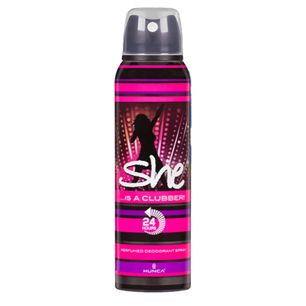 She Is A Clubber Deodorant Spray, 150ml - My Vitamin Store